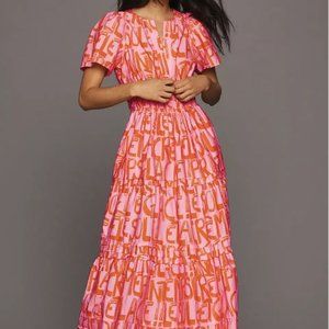 Anthropologie The Somerset Maxi Dress-Size Small